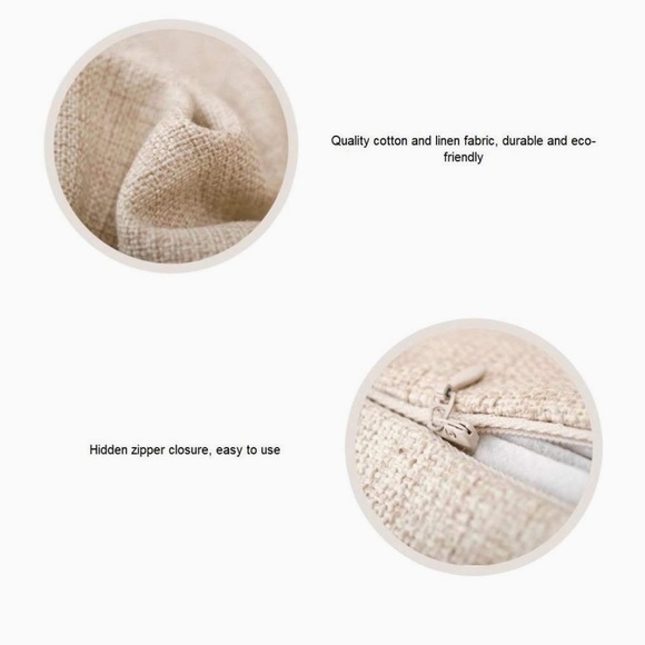 Ocean Theme Cotton Linen Starfish Print Beach Sofa Bed Pillow COVER ONLY#1020257 - Picture 7 of 8